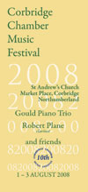 Front cover of Corbridge 2007 leaflet